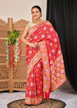 Khaddi Georgette Banarasi Saree