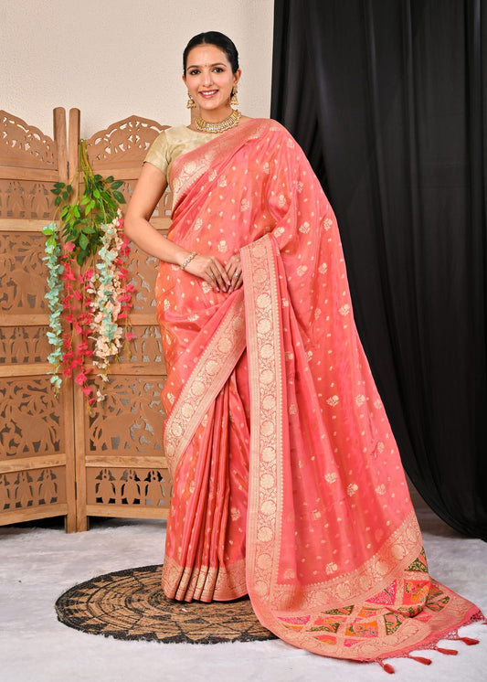 Cosmos Georgette Banarasi Saree