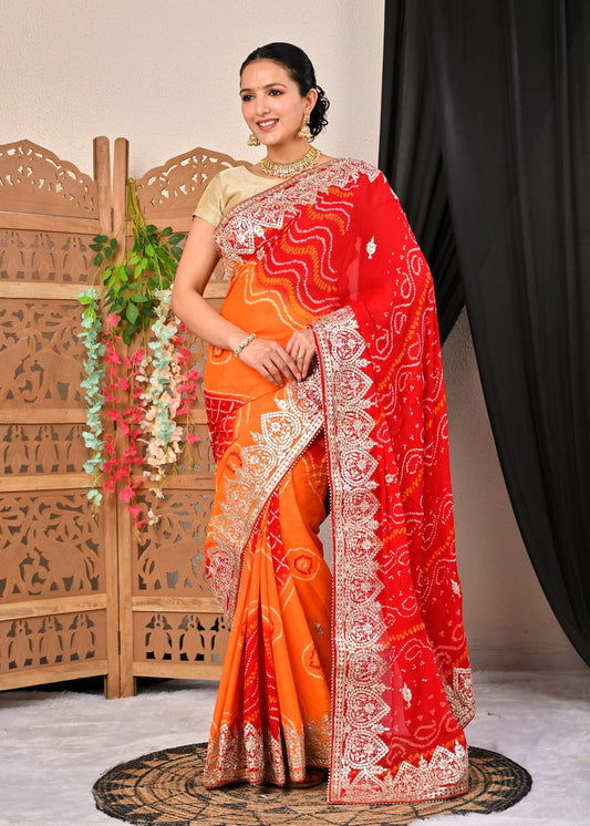 Pure Chinon Georgette Peela Chunadi