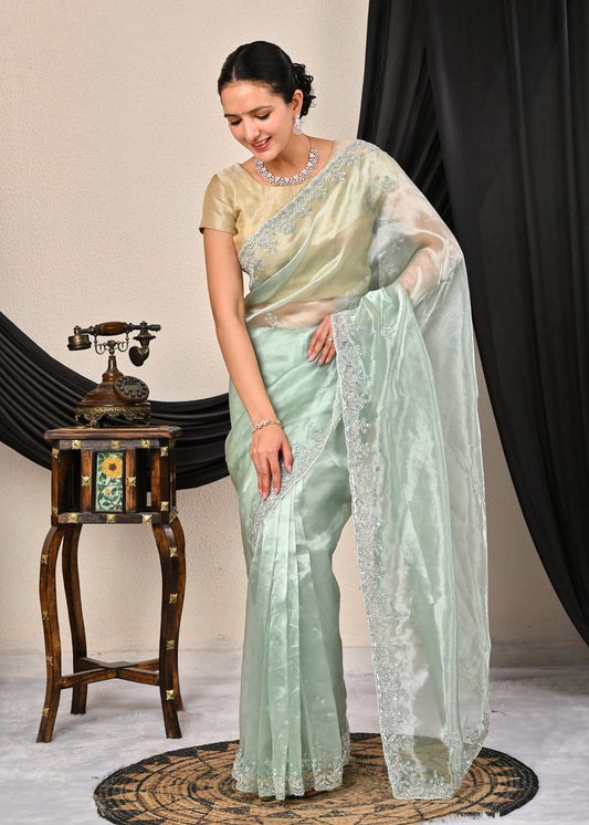 Tissue Saree