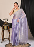 Burberry Saree With Cutdana And Pearl Work
