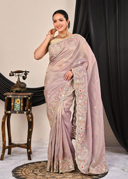 Fancy Tissue Saree