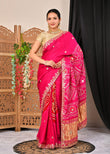 Pure Gajji Silk Saree