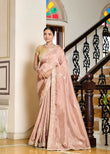Sophisticated Upada Silk Saree with Subtle Embroidery